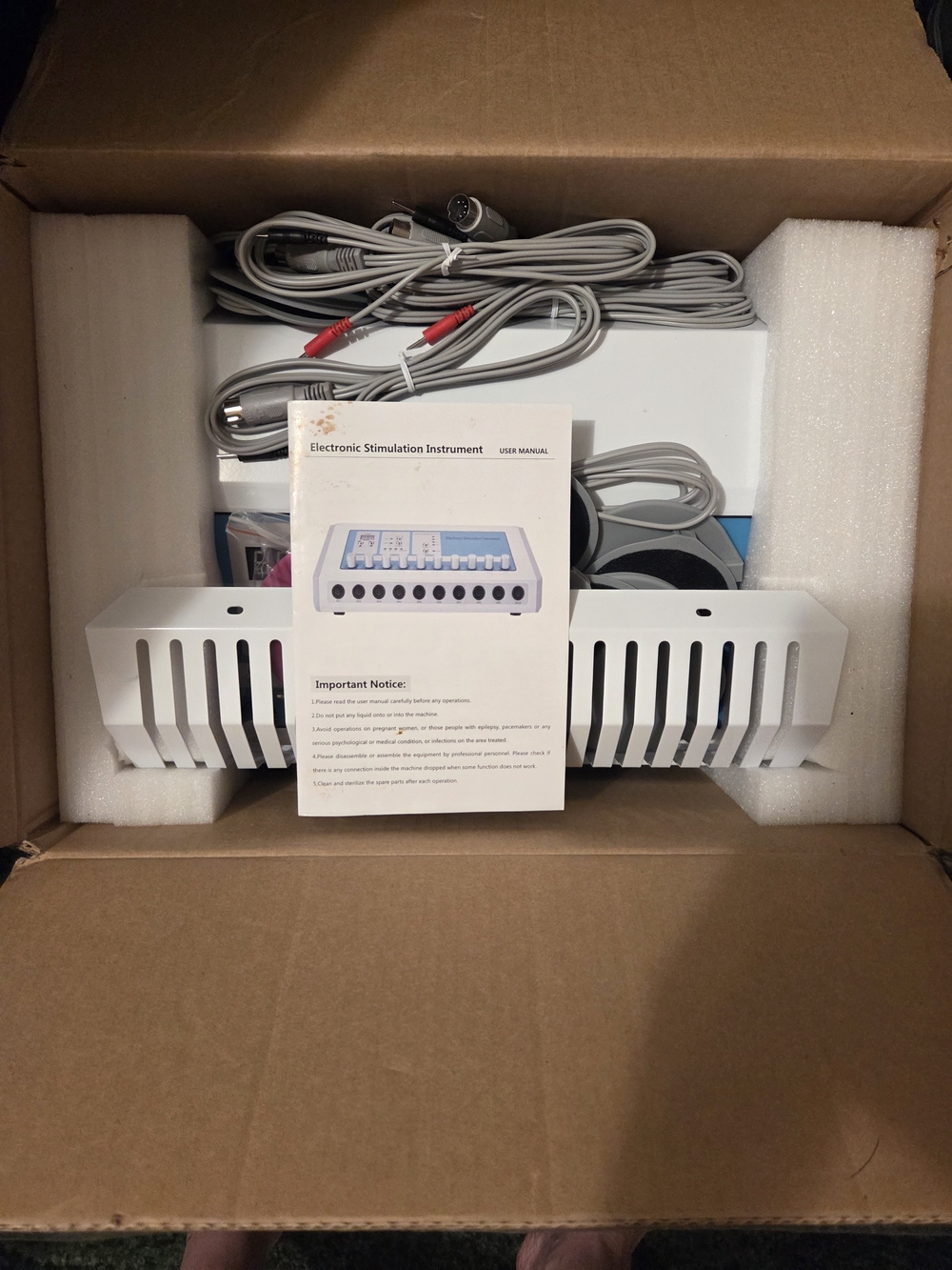 Electronic Stimulation Instrument - White Networking Accessory